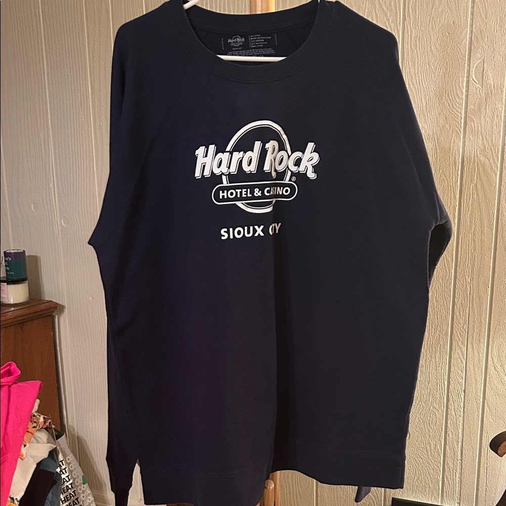 Hard Rock Cafe Black Sioux City Sweatshirt